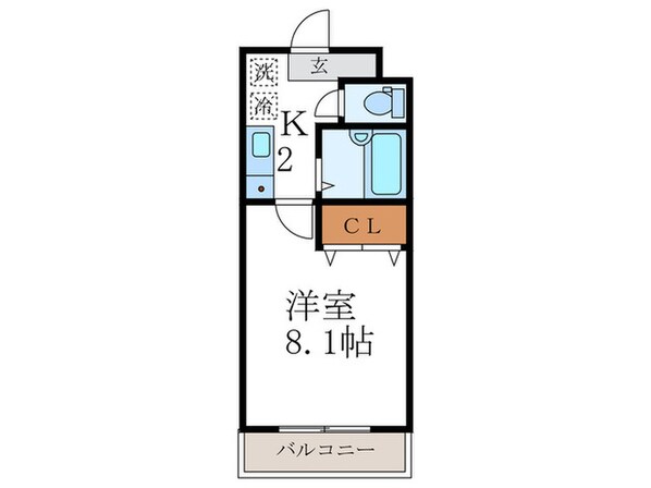 メゾン成功Mの物件間取画像